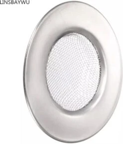 JvB - Gootsteen Zeef 2 Stuks RVS Buitenmaat 7.5 Cm Binnenmaat 4,3 Cm - Zeef - Gootsteen - Haar Opvanger Haar Vanger - Vuil Tegenhouden -HG Winkel 1021x1200