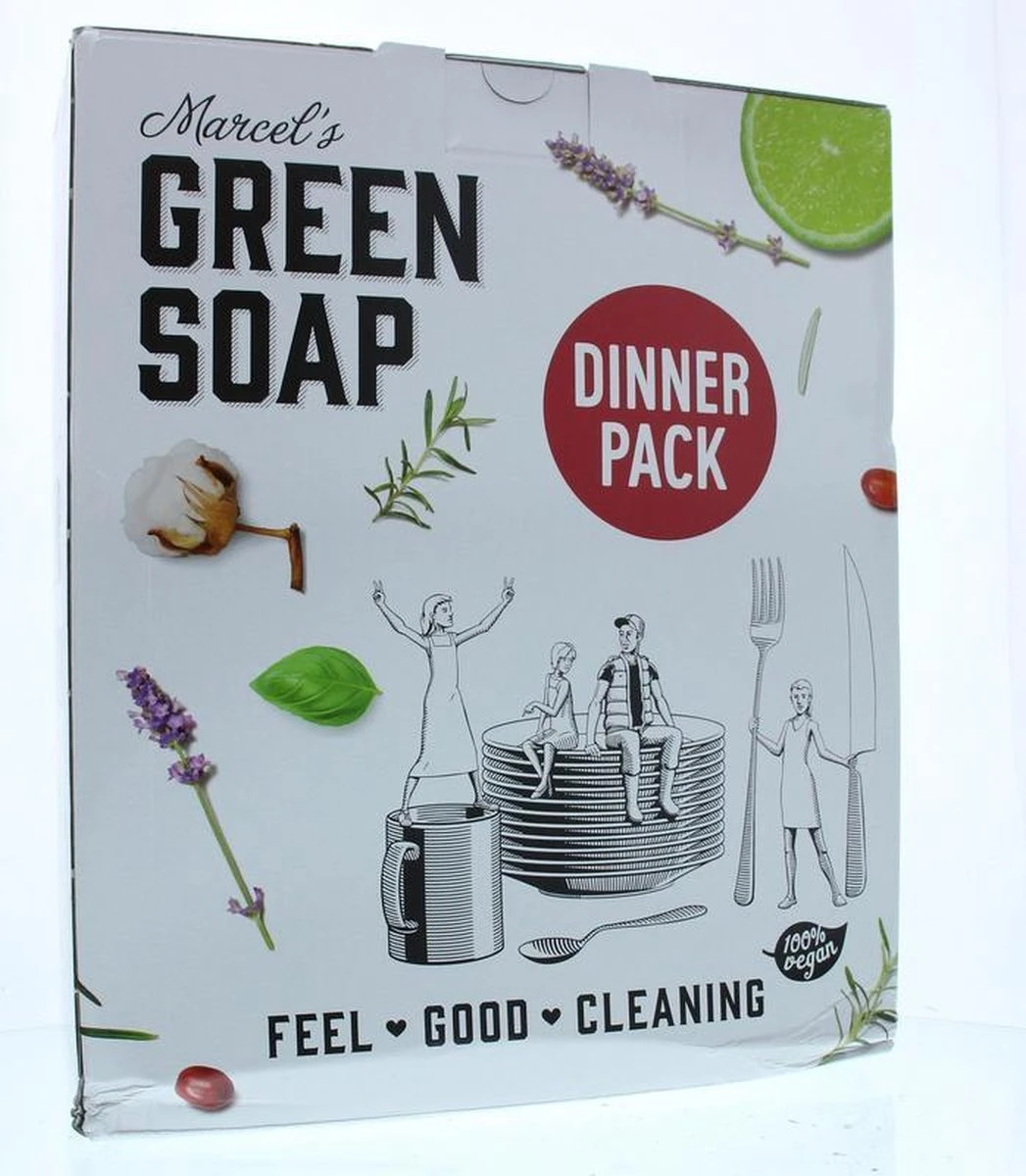 Marcel's Green Soap Dinner Pack - 1 X 1 Box 11 Marcel's Green Soap Dinner Pack - 1 X 1 Box - Afbeelding 11