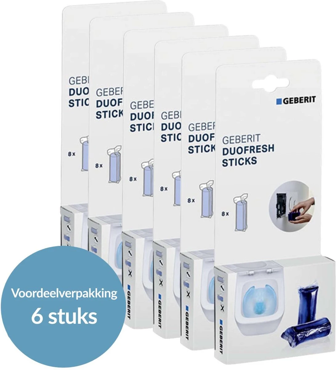Geberit DuoFresh Sticks 16 Stuks - Voordeelverpakking 2 Geberit DuoFresh Sticks 16 Stuks - Voordeelverpakking - Afbeelding 2