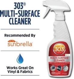 303® Multi-Surface Cleaner - 946 Ml | Veilig Voor Alle Soorten Bekleding En Vinyl. Vlekken Verdwijnen Binnen Enkele Minuten En Verkleurde Oppervlakken Komen Weer Tot Leven. 9 303® Multi-Surface Cleaner - 946 Ml | Veilig Voor Alle Soorten Bekleding En Vinyl. Vlekken Verdwijnen Binnen Enkele Minuten En Verkleurde Oppervlakken Komen Weer Tot Leven. -HG Winkel 1121x1200 2