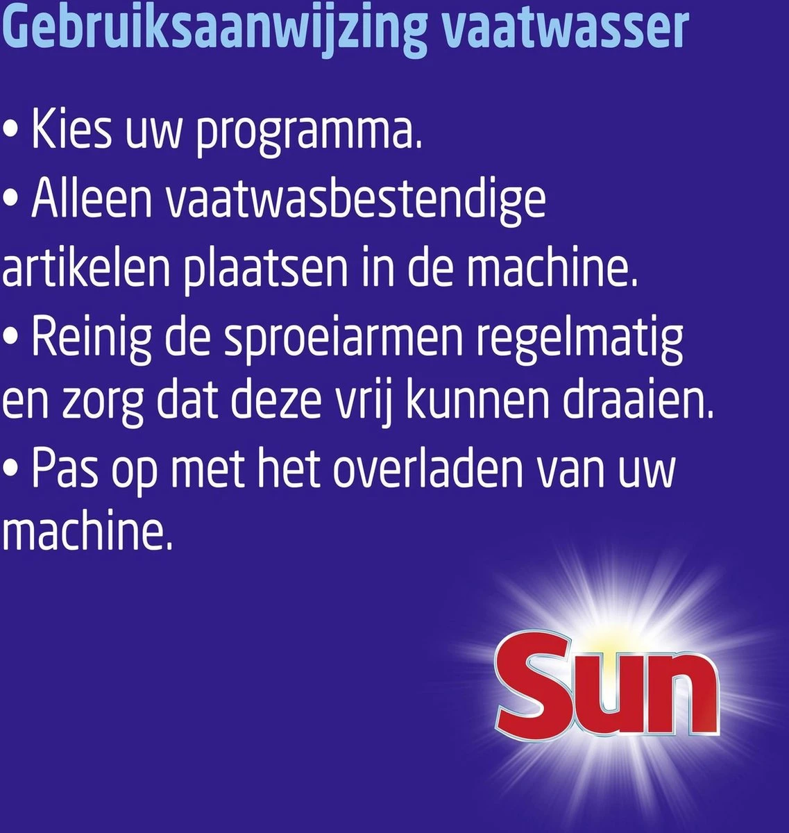 SUN® Sun Classic Normaal Vaatwaspoeder - 6 X 80 Wasbeurten - Voordeelverpakking 5 SUN® Sun Classic Normaal Vaatwaspoeder - 6 X 80 Wasbeurten - Voordeelverpakking - Afbeelding 5