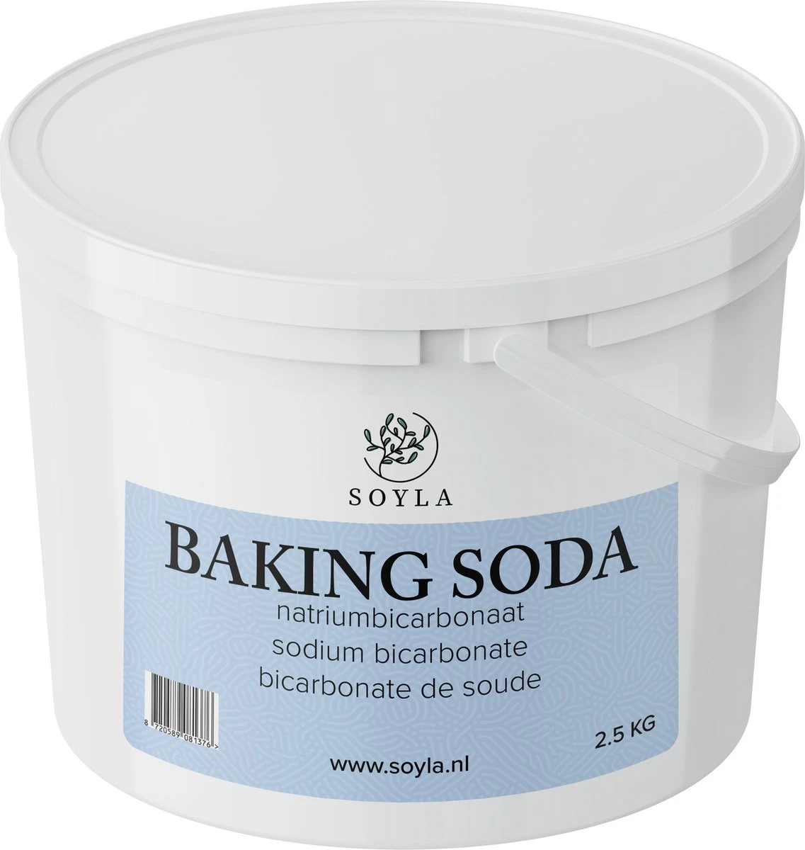 Baking Soda - 2.5 KG - Natriumbicarbonaat - Zuiveringszout 3 Baking Soda - 2.5 KG - Natriumbicarbonaat - Zuiveringszout - Afbeelding 3