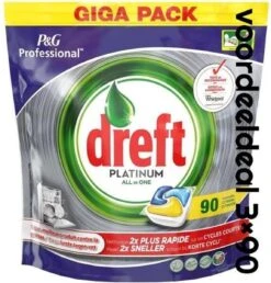 Dreft Platinum - All In One Lemon Voordeeldeal 270 Vaatwastabletten / Jaardoos / Megadeal / Voordeeldoos 5 Dreft Platinum - All In One Lemon Voordeeldeal 270 Vaatwastabletten / Jaardoos / Megadeal / Voordeeldoos -HG Winkel 1147x1200 4