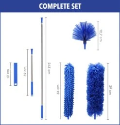 Telescopische Plumeau – Uitschuifbaar – Microvezel – Set Van 3 Opzetstukken – Stoffer – Ragebol -HG Winkel 1147x1200 7