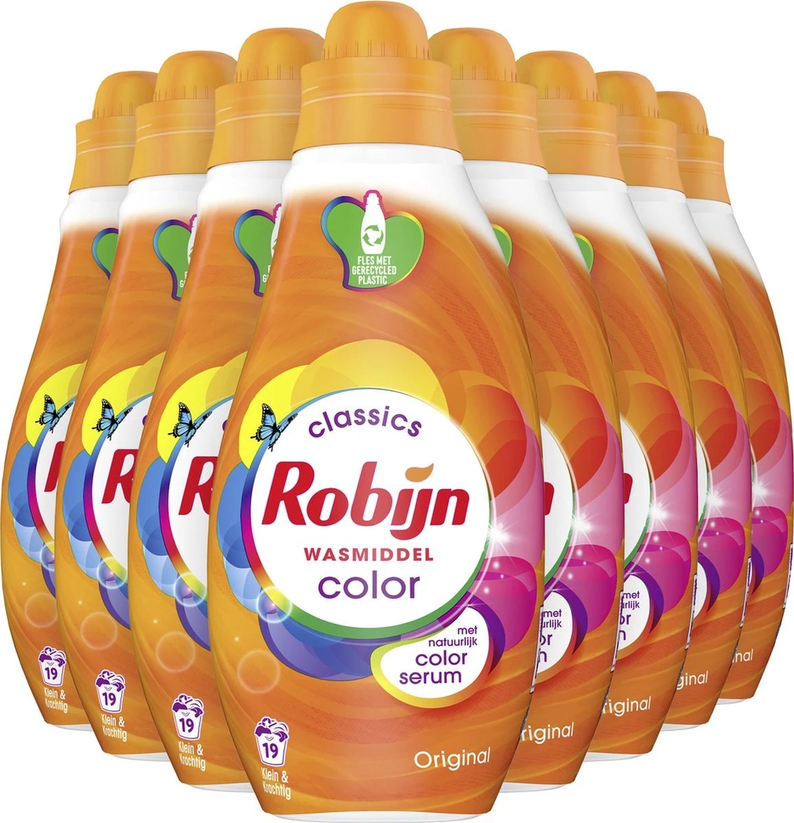 Robijn Klein & Krachtig Color Vloeibaar Wasmiddel - 152 Wasbeurten - Voordeelverpakking 2 Robijn Klein & Krachtig Color Vloeibaar Wasmiddel - 152 Wasbeurten - Voordeelverpakking - Afbeelding 2