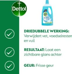 Dettol - Power & Fresh - Allesreiniger - Katoenfris - 8 X 1 Liter -HG Winkel 1159x1200 5