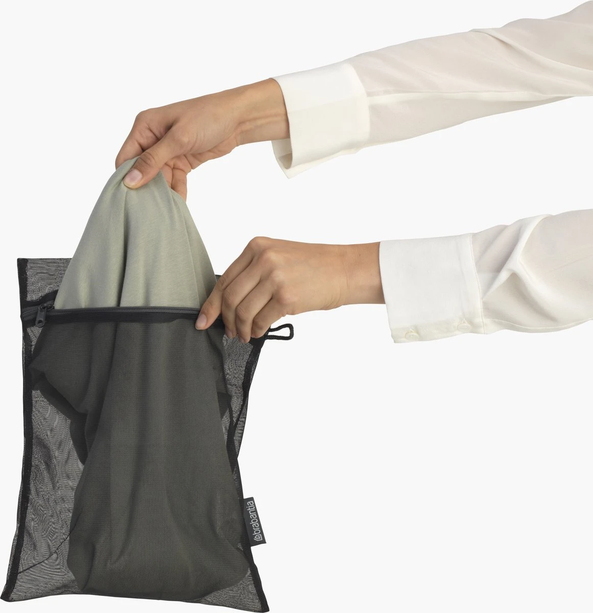 Brabantia Waszakjes In 2 Maten - Set Van 3 - Black 4 Brabantia Waszakjes In 2 Maten - Set Van 3 - Black - Afbeelding 4