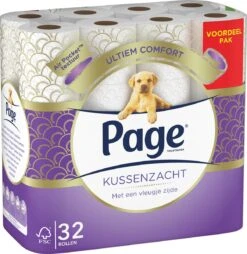 Page Toiletpapier - 32 Rollen - Kussenzacht Wc Papier (3-laags) - Voordeelverpakking -HG Winkel 1166x1200 1
