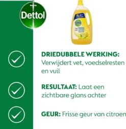 Dettol - Power & Fresh - Allesreiniger - Citrus - 3 X 4 Liter 11 Dettol - Power & Fresh - Allesreiniger - Citrus - 3 X 4 Liter -HG Winkel 1175x1200 5