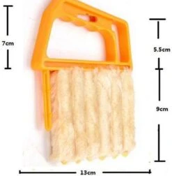 Merkloos 2 Stuks Luxaflex Reiniger - Lamellen Borstel - Stof Verwijderaar - Jaloezie Stoffer - Stofvrij -HG Winkel 1177x1200 6