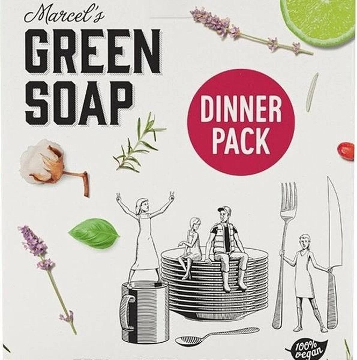 Marcel's Green Soap Dinner Pack - 1 X 1 Box 9 Marcel's Green Soap Dinner Pack - 1 X 1 Box - Afbeelding 9