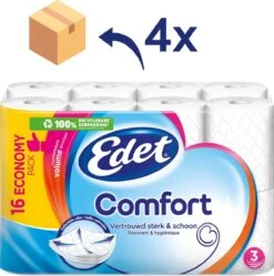 Edet Comfort - 3-laags Wc Papier - 64 Rollen 5 Edet Comfort - 3-laags Wc Papier - 64 Rollen -HG Winkel 1192x1200 8