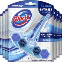 Glorix Power 5+ Ocean Toiletblokken - 7 Stuks - Voordeelverpakking 14 Glorix Power 5+ Ocean Toiletblokken - 7 Stuks - Voordeelverpakking -HG Winkel 1195x1200 12