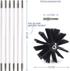 Kibani Schoorsteenborstel 9 Meter - Schoorsteenreiniger - Schoorsteenveger - Schoorsteenveegset - Schoorsteen Borstel - Veegkit - Borstelset Voor Boormachine - Boormachine 11 Kibani Schoorsteenborstel 9 Meter - Schoorsteenreiniger - Schoorsteenveger - Schoorsteenveegset - Schoorsteen Borstel - Veegkit - Borstelset Voor Boormachine - Boormachine -HG Winkel 1197x1200 12