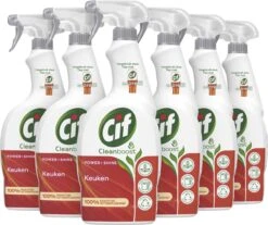 Cif CleanBoost Power & Shine Keuken Spray - 6 X 750 Ml - Voordeelverpakking -HG Winkel 1200x1008 7