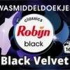 Robijn Classics Black Velvet Wasmiddeldoekjes 16 Wasstrips