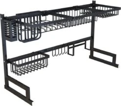 Sens Design Afwasrek Zwart - Afdruiprek - 82,5 Cm - RVS -HG Winkel 1200x1054 5