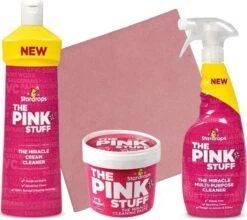 Stardrops 3x The Pink Stuff - Het Wonder Reinigingsmiddel – Allesreiniger Spray - Schoonmaakpasta - Milieuvriendelijk - Huishouden -HG Winkel 1200x1070 5