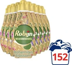 Robijn Klein & Krachtig Color Bohemian Blossom Vloeibaar Wasmiddel - 8 X 19 Wasbeurten - Voordeelverpakking -HG Winkel 1200x1080