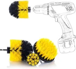 Merkloos 3 Delige Borstelset Voor Boormachine, Opzetstuk Voor Boormachine, Reinigingsborstels, Boorborstels -HG Winkel 1200x1083 5