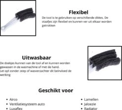 2x Luxaflex Reiniger - Jaloezie Reiniger - Lamellen Borstel - Stoffer -Plumeau - Stof Reiniger - Microvezeldoek - Borstel - -HG Winkel 1200x1085 5