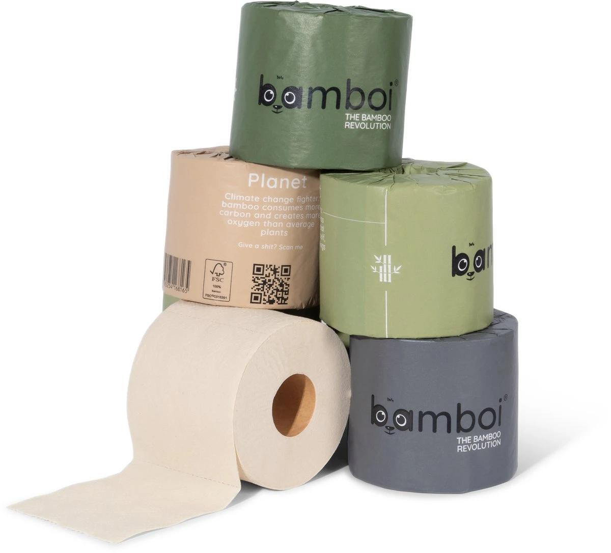 Bamboi - Bamboe WC Papier - 48 MAXI Rollen - Heerlijk Zacht 3-laags 6 Bamboi - Bamboe WC Papier - 48 MAXI Rollen - Heerlijk Zacht 3-laags - Afbeelding 6