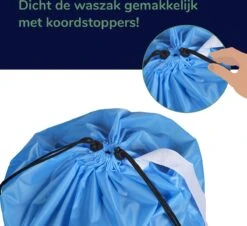 Wonair - Grote Waszak - 60x90cm - Hemelsblauw - Met Trekkoord En Draagband 11 Wonair - Grote Waszak - 60x90cm - Hemelsblauw - Met Trekkoord En Draagband -HG Winkel 1200x1097 4