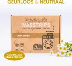 Wasmiddeldoekjes - Ongeparfumeerd Wasstrips 64 Wasbeurten – Wasmiddel Wasdoekjes - Natuurlijke Wasverzachter – Vegan – Zero Waste -HG Winkel 1200x1100