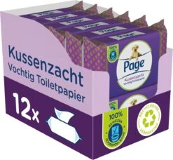 Page Vochtig Toiletpapier - 12 X 38 Stuks - Kussenzacht Vochtig Wc Papier - Voordeelverpakking -HG Winkel 1200x1106 4