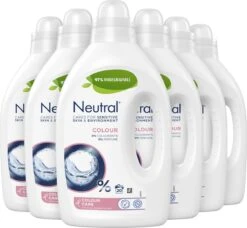 Neutral Vloeibaar Wasmiddel Kleur - 6 X 20 Wasbeurten - Voordeelverpakking -HG Winkel 1200x1108