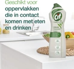Cif CleanBoost Cream Original Schuurmiddel - 8 X 750 Ml - Voordeelverpakking -HG Winkel 1200x1118 4