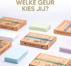 Wasmiddeldoekjes - Ongeparfumeerd Wasstrips 64 Wasbeurten – Wasmiddel Wasdoekjes - Natuurlijke Wasverzachter – Vegan – Zero Waste -HG Winkel 1200x1123 1