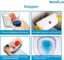 Needum ® Toiletblokjes Voor Inbouwreservoirs – WC-blokjes – Toiletblokken In Een Voordeelverpakking – 30 Stuks -HG Winkel 1200x1129 13