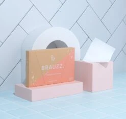 Brauzz Wasstrips - Naturel - 32 Wasbeurten - Vrij Van Plastic - Biologische Afbreekbaar - Vegan - Frisse Geur Naturel - Wasmiddel In Vorm Van Een Strip - Duurzaame - Snelle Levering - 1 Strip Per Wasbeurt - Frisse Geur In De Wasmachines. - Duurzaam