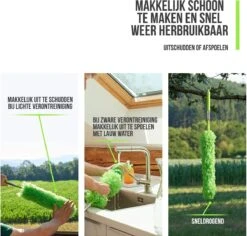 Strex Telescopische Plumeau Met Telescoopsteel - 60 Tot 140 Cm - Uitschuifbaar - Wasbaar - Flexibel 360° Draaibaar - Microvezel Ragebol -HG Winkel 1200x1146 3