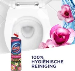 Glorix WC Powergel Toiletreiniger Pink Flower - 6 X 750 Ml - Voordeelverpakking -HG Winkel 1200x1147 13