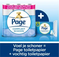 Page Vochtig Toiletpapier - 6 X 74 Stuks - Compleet Schoon Maxi Vochtig Wc Papier - Voordeelverpakking -HG Winkel 1200x1156 11