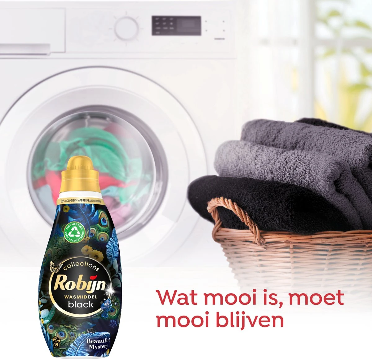 Robijn Klein & Krachtig Collections Beautiful Mystery Vloeibaar Wasmiddel - 8 X 19 Wasbeurten - Voordeelverpakking 4 Robijn Klein & Krachtig Collections Beautiful Mystery Vloeibaar Wasmiddel - 8 X 19 Wasbeurten - Voordeelverpakking - Afbeelding 4