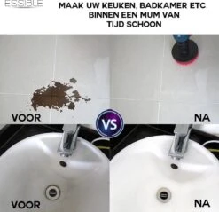 ESSIBLE Borstelboor - Set 20 Stuks - Schrobborstel - Polypropyleen - Borstel Boormachine - Schrobborstel - Schuurborstel - Automatische Reiniging - 20 Delige Borstelset Voor Boormachine -HG Winkel 1200x1162 10