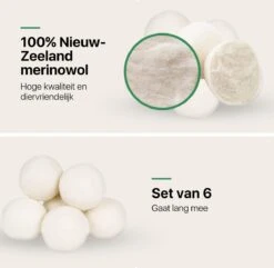 Tenify 6 XL Drogerballen + Extra Lavendel Olie - Wasbollen - Duurzaam - Schaapswol - Wasverzachter - Wasdrogerballen - Herbruikbare Droogballen - Energie Besparen 13 Tenify 6 XL Drogerballen + Extra Lavendel Olie - Wasbollen - Duurzaam - Schaapswol - Wasverzachter - Wasdrogerballen - Herbruikbare Droogballen - Energie Besparen -HG Winkel 1200x1169 7