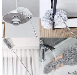 Fain® Plumeau Met Telescoopsteel – Grijs – 80 Tot 240 Cm - Uitschuifbaar – Wasbaar - Flexibel 360° Draaibaar – Duster - Microvezel Ragebol 20 Fain® Plumeau Met Telescoopsteel – Grijs – 80 Tot 240 Cm - Uitschuifbaar – Wasbaar - Flexibel 360° Draaibaar – Duster - Microvezel Ragebol -HG Winkel 1200x1170 10