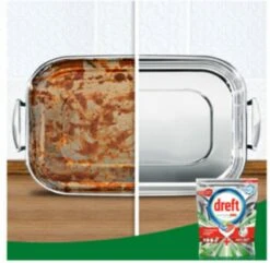 Dreft Platinum Plus All In One Deep Clean - Vaatwastabletten - Voordeelverpakking 4 X 33 Stuks -HG Winkel 1200x1170 3