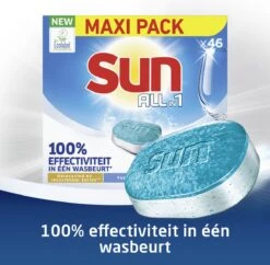 SUN® Sun All-in 1 Normaal Vaatwastabletten - 276 Tabletten - Voordeelverpakking -HG Winkel 1200x1174 4