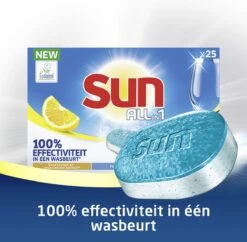 SUN® Sun All-In-1 Citroen Vaatwastabletten - 7 X 24 Tabletten - Voordeelverpakking -HG Winkel 1200x1176 6