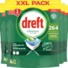 Dreft Original All In One Vaatwastabletten - Voordeelverpakking 4 X 66 Stuks