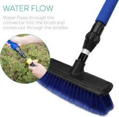 Navaris Telescopische Autowasborstel - Watergevoerde Wasborstel Voor Auto's En Ramen Met Uitschuifbare Lange Handgreep En Zachte Haren - Blauw -HG Winkel 1200x1182 8