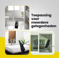 Schrobbezem Zwart Luiwagen Met Steel 120cm - Tuinbezem Straatbezem - Schoonmaak Schrobber Kunststof Harde Bezem - Schrobborstel En Schuurborstel -HG Winkel 1200x1190 7