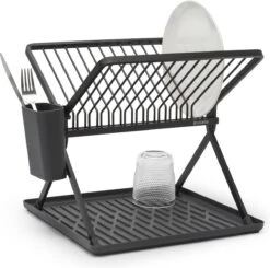 Brabantia SinkSide Afdruiprek - Inklapbaar - Compact - Dark Grey -HG Winkel 1200x1191 8