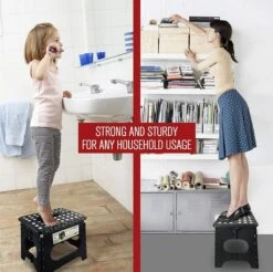 Buxibo - Kruk - Krukje - Keukentrap - Keukentrapje - Opvouwbaar Trapje - Keuken/Badkamer/Schuur Trapje - 29 X 24 X 40cm -HG Winkel 1200x1193 8