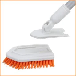 Merkloos Badkamer Reinigingsborstel - Badkamerschrobborstel - Reinigingsborstel - Met Afneembare Telescopische Handgreep En 180° Verstelbare Gezamenlijke Reinigingsborstel - Lange Steel 107 Cm -HG Winkel 1200x1196 17